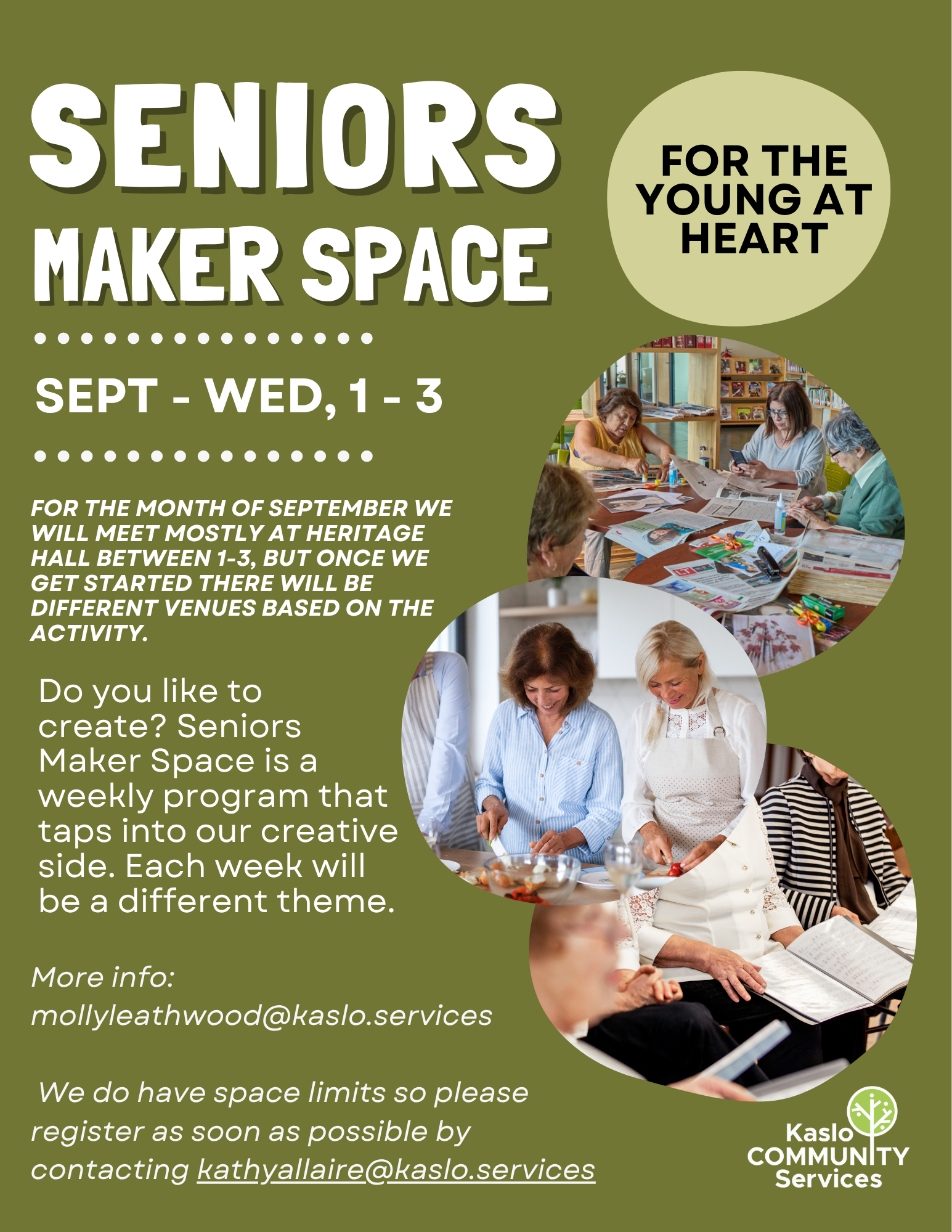 Senior’s Meet and Greet Maker Space – Making Music!